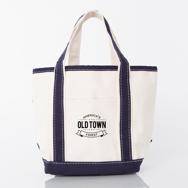 Handy Open Top Tote - Navy