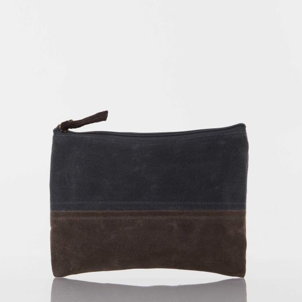 Waxed Cosmetic Bag