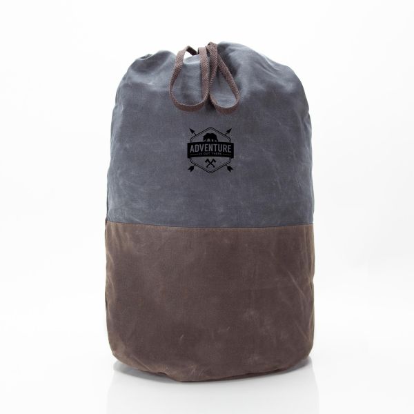 Waxed Laundry Duffel