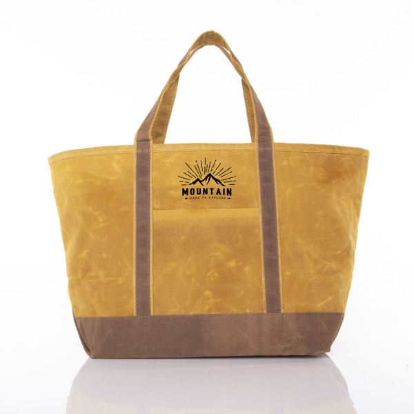 Waxed Large Classic Tote