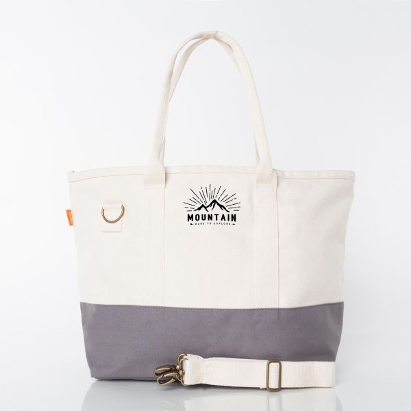 Colorblock Utility Tote