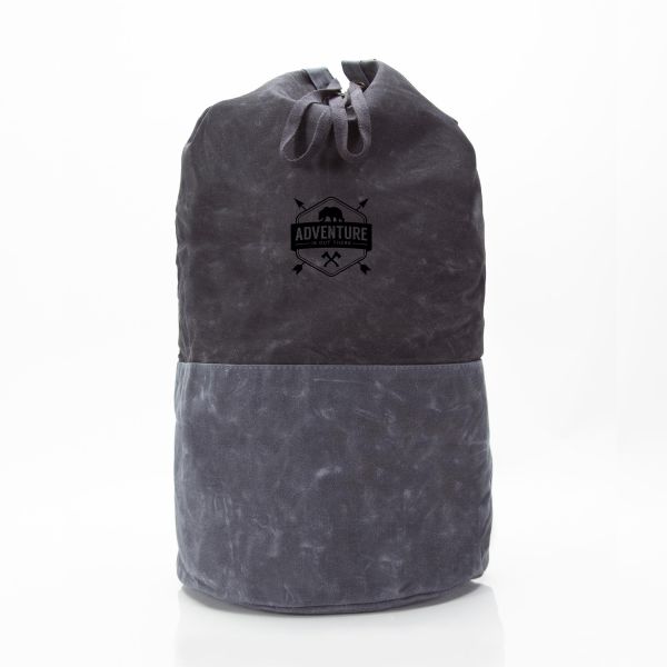 Waxed Laundry Duffel