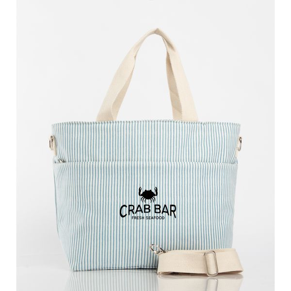 Stripes Cooler Tote