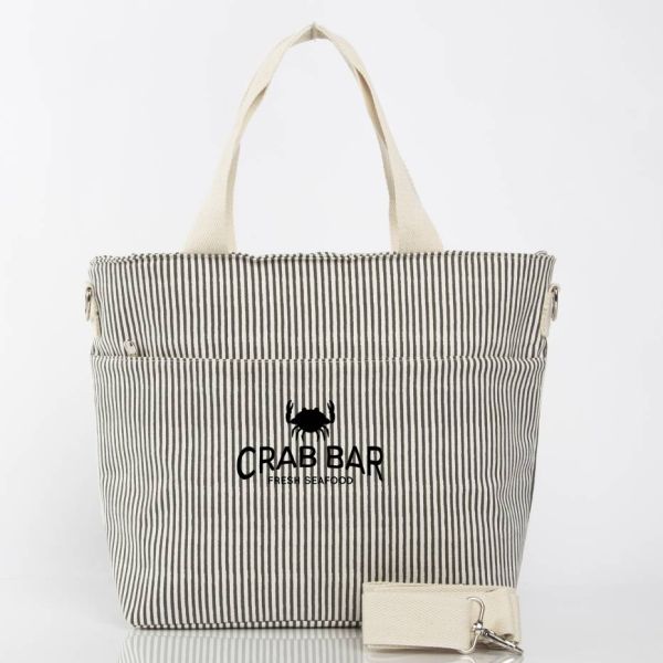 Stripes Cooler Tote