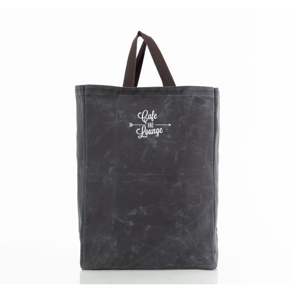 Waxed Canvas Market Tote