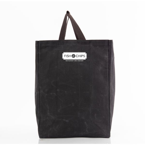 Waxed Canvas Market Tote