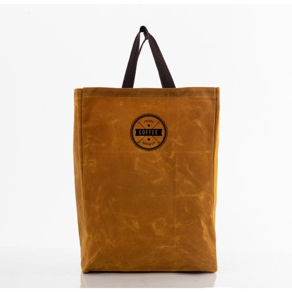 Waxed Canvas Market Tote