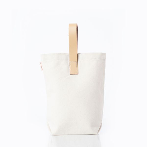 Leather-Grip Wine Carrier for Two Bottles